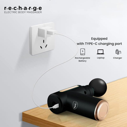 HyperRelief™ 6-Speed Percussion Massager with Smart Touch Screen